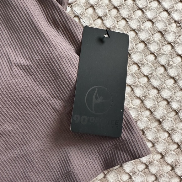 XXL Robbed Cropped Sports Top - Picture 3 of 4